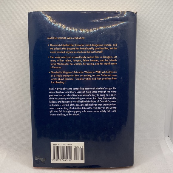 Rock A Bye Baby: A Death Behind Bars Signed by Anne Kershaw 1991 Hardcover Rare - Picture 7 of 14